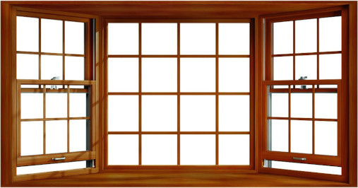 Lansing Pella Reserve Series Traditional Bay or Bow Window